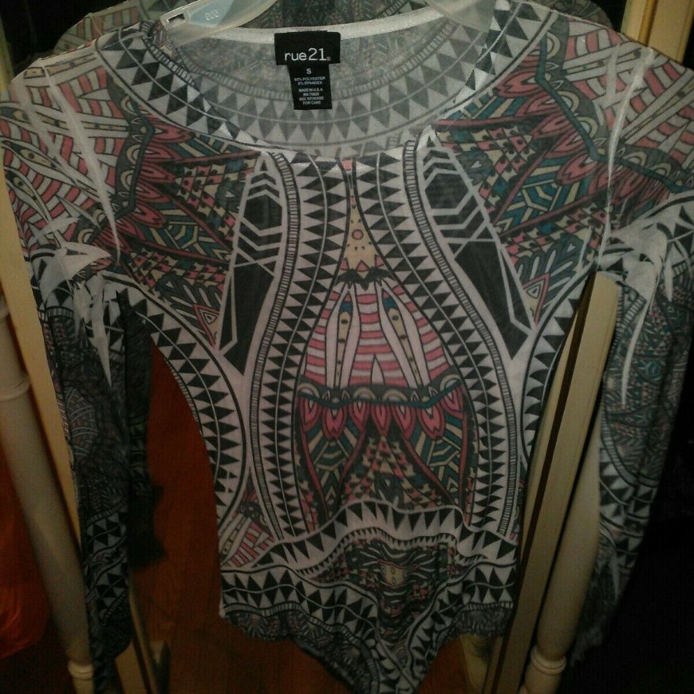 NWOT Rue21 Body Suit Sz S